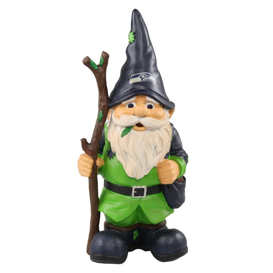 Seattle Seahawks Gnome Holding Stick