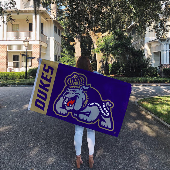 Desert Cactus James Madison University Flag Dukes JMU Flags Banners 100% Polyester Indoor Outdoor 3x5 (Team Name) - 757 Sports Collectibles