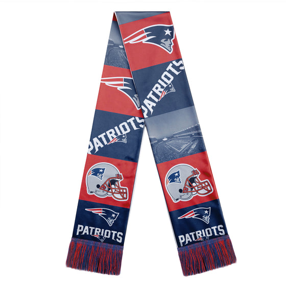 New England Patriots Scarf Printed Bar Design