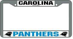 Carolina Panthers Chrome License Plate Frame (CDG) - 757 Sports Collectibles