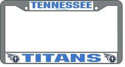 Tennessee Titans Chrome License Plate Frame (CDG) - 757 Sports Collectibles
