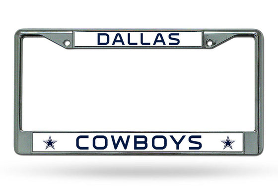 Dallas Cowboys Chrome License Plate Frame (CDG) - 757 Sports Collectibles
