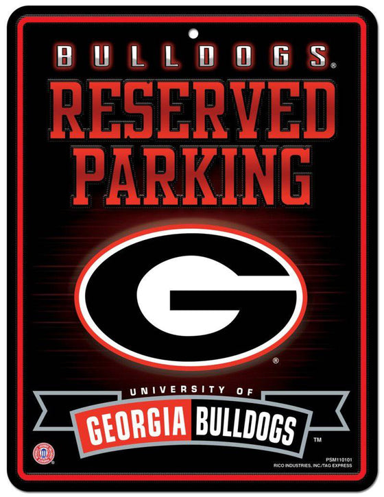Georgia Bulldogs Metal Parking Sign (CDG) - 757 Sports Collectibles
