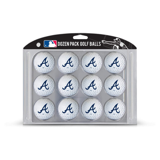 Atlanta Braves Golf Balls, 12 Pack - 757 Sports Collectibles