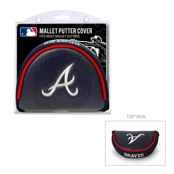 Atlanta Braves Golf Mallet Putter Cover - 757 Sports Collectibles