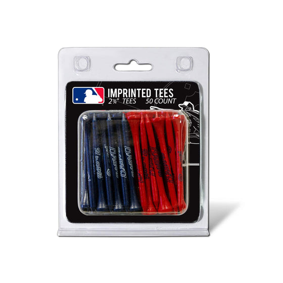 Atlanta Braves Pack Of 50 Golf Tees - 757 Sports Collectibles