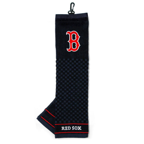 Boston Red Sox Embroidered Golf Towel - 757 Sports Collectibles