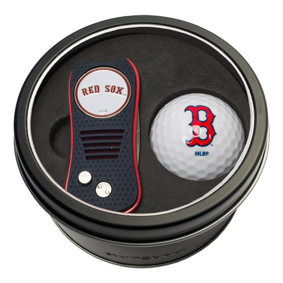 Boston Red Sox Tin Set - Switchfix, Golf Ball - 757 Sports Collectibles