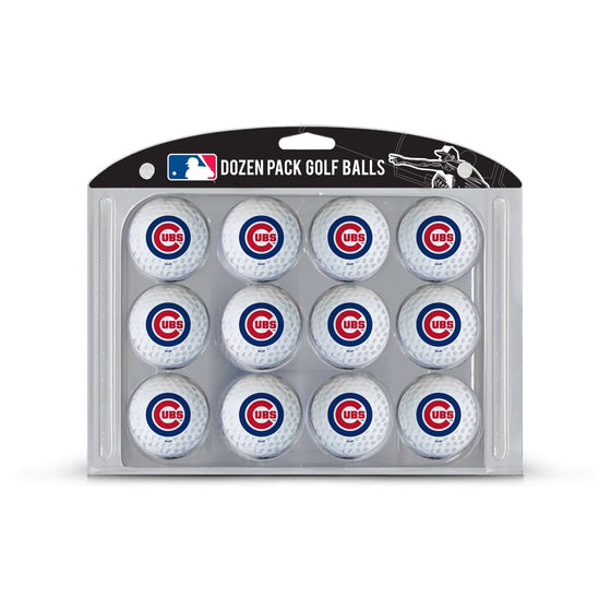 Chicago Cubs Golf Balls, 12 Pack - 757 Sports Collectibles