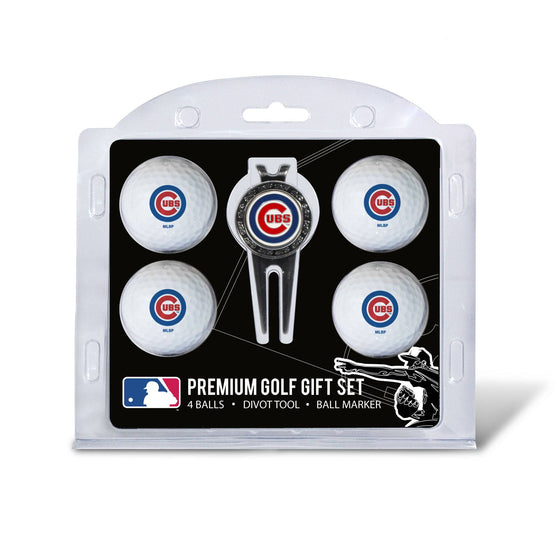 Chicago Cubs 4 Golf Ball And Divot Tool Set - 757 Sports Collectibles