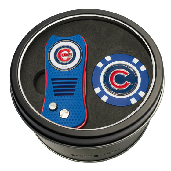 Chicago Cubs Tin Set - Switchfix, Golf Chip - 757 Sports Collectibles