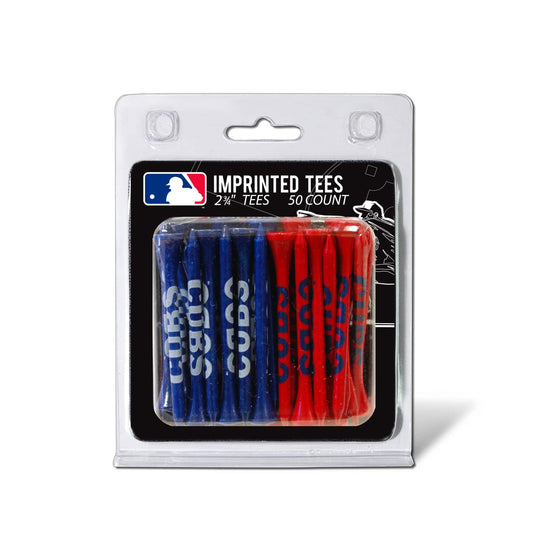 Chicago Cubs Pack Of 50 Golf Tees - 757 Sports Collectibles