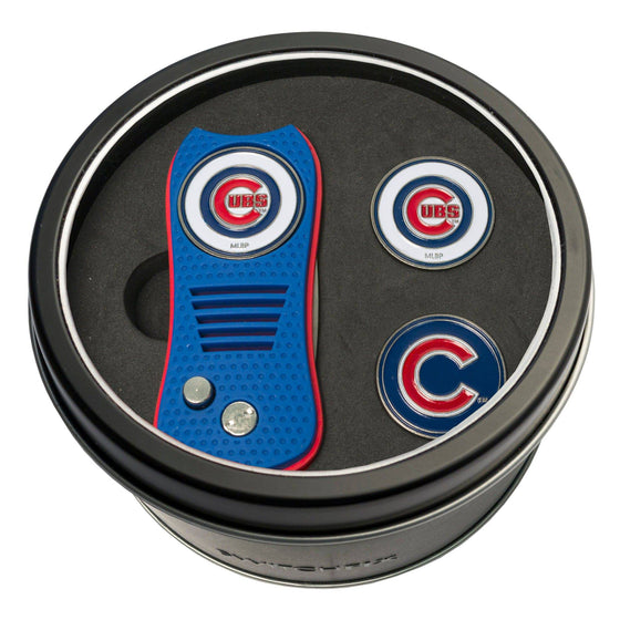 Chicago Cubs Tin Set - Switchfix, 2 Markers - 757 Sports Collectibles