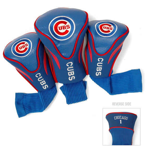 Chicago Cubs 3 Pack Contour Head Covers - 757 Sports Collectibles