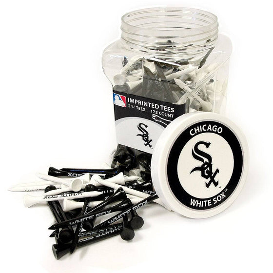 Chicago White Sox Jar Of 175 Golf Tees - 757 Sports Collectibles