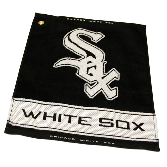 Chicago White Sox Jacquard Woven Golf Towel - 757 Sports Collectibles