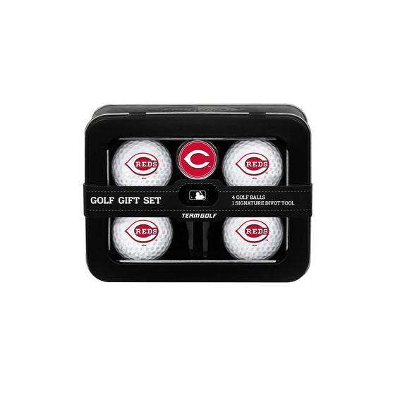 Cincinnati Reds 4 Golf Ball And Divot Tool Set - 757 Sports Collectibles