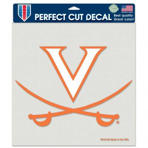 NCAA Virginia UVA Cavaliers Perfect Cut 8x8 Diecut Decal - 757 Sports Collectibles