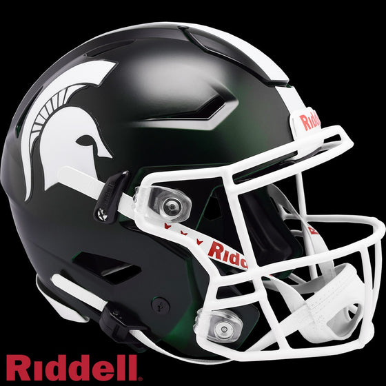 Michigan State Spartans Helmet Riddell Authentic Full Size SpeedFlex Style - Special Order