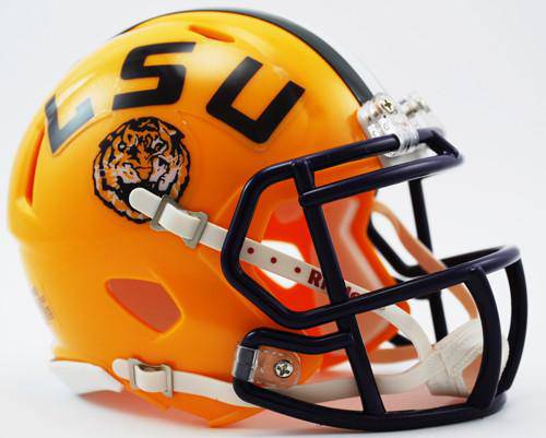 LSU Tigers Speed Mini Helmet (CDG) - 757 Sports Collectibles