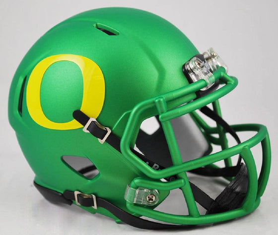 Oregon Ducks Replica Speed Mini Helmet - Apple Green (CDG) - 757 Sports Collectibles