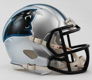 Carolina Panthers Speed Mini Helmet (CDG) - 757 Sports Collectibles