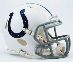 Indianapolis Colts Speed Mini Helmet (CDG) - 757 Sports Collectibles