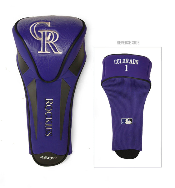 Colorado Rockies Single Apex Driver Head Cover - 757 Sports Collectibles