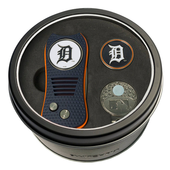 Detroit Tigers Tin Set - Switchfix, Cap Clip, Marker - 757 Sports Collectibles