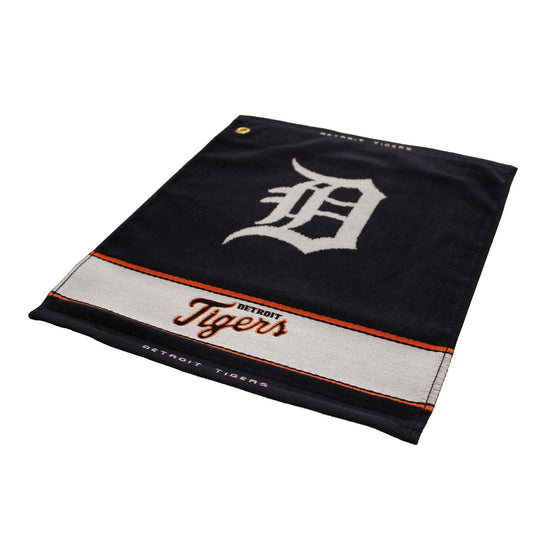 Detroit Tigers Jacquard Woven Golf Towel - 757 Sports Collectibles