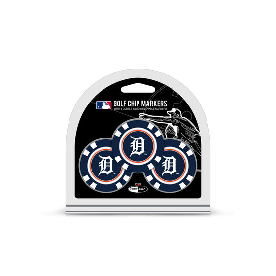 Detroit Tigers 3 Pack Golf Chip Ball Markers - 757 Sports Collectibles