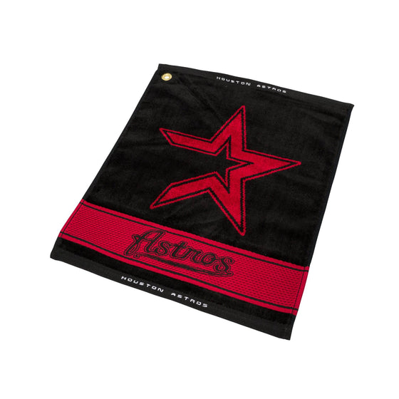 Houston Astros Jacquard Woven Golf Towel - 757 Sports Collectibles