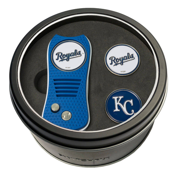 Kansas City Royals Tin Set - Switchfix, 2 Markers - 757 Sports Collectibles