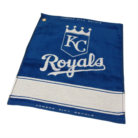 Kansas City Royals Jacquard Woven Golf Towel - 757 Sports Collectibles