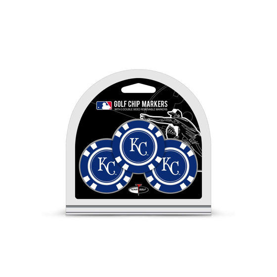 Kansas City Royals 3 Pack Golf Chip Ball Markers - 757 Sports Collectibles