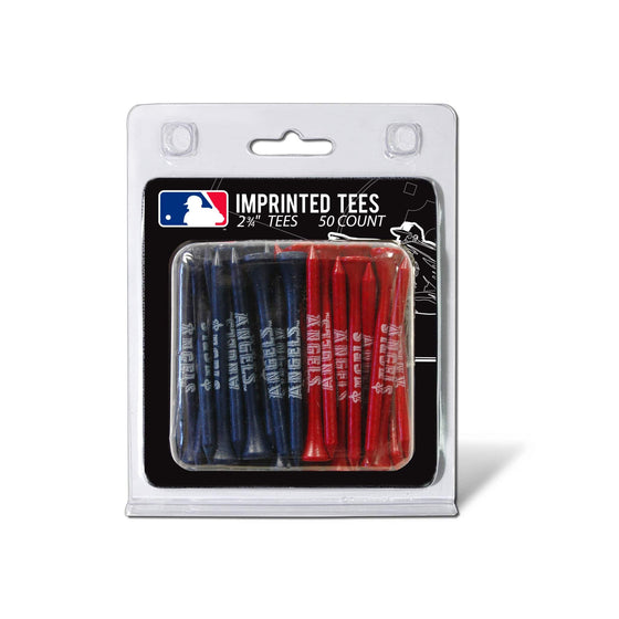 Los Angeles Angels Pack Of 50 Golf Tees - 757 Sports Collectibles