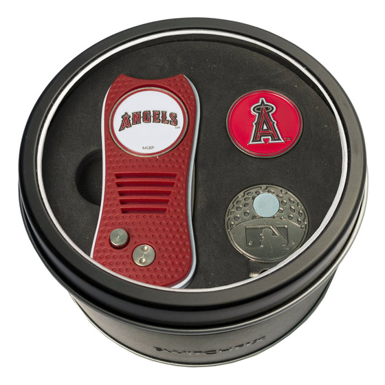 Los Angeles Angels Tin Set - Switchfix, Cap Clip, Marker - 757 Sports Collectibles