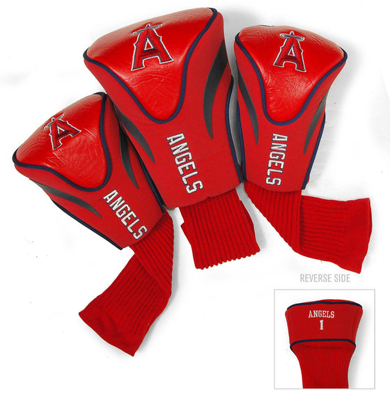 Los Angeles Angels 3 Pack Contour Head Covers - 757 Sports Collectibles