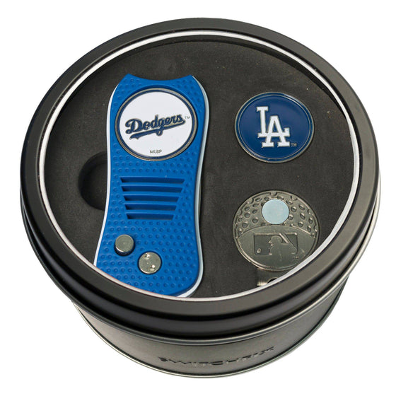 Los Angeles Dodgers Tin Set - Switchfix, Cap Clip, Marker - 757 Sports Collectibles