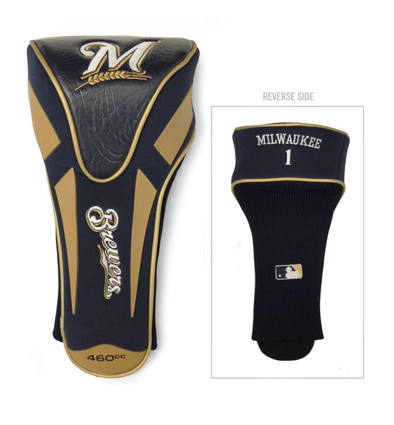 Milwaukee Brewers Single Apex Driver Head Cover - 757 Sports Collectibles