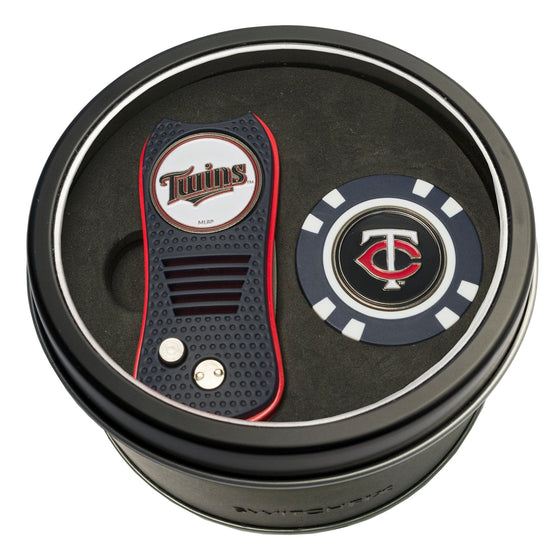 Minnesota Twins Tin Set - Switchfix, Golf Chip - 757 Sports Collectibles