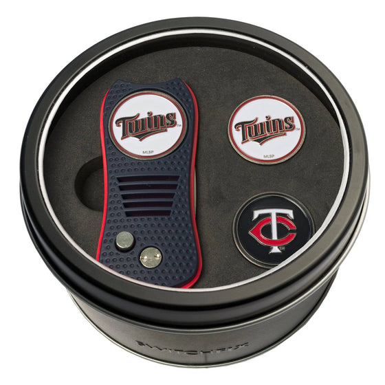 Minnesota Twins Tin Set - Switchfix, 2 Markers - 757 Sports Collectibles