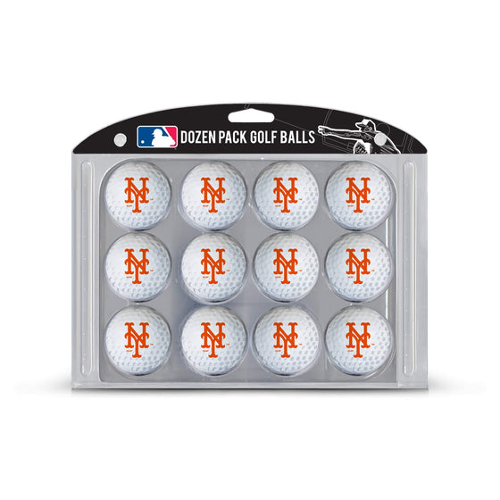 New York Mets Golf Balls, 12 Pack - 757 Sports Collectibles