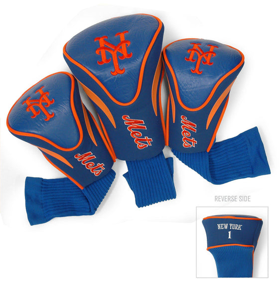 New York Mets 3 Pack Contour Head Covers - 757 Sports Collectibles