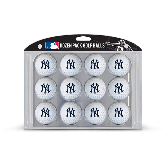 New York Yankees Golf Balls, 12 Pack - 757 Sports Collectibles