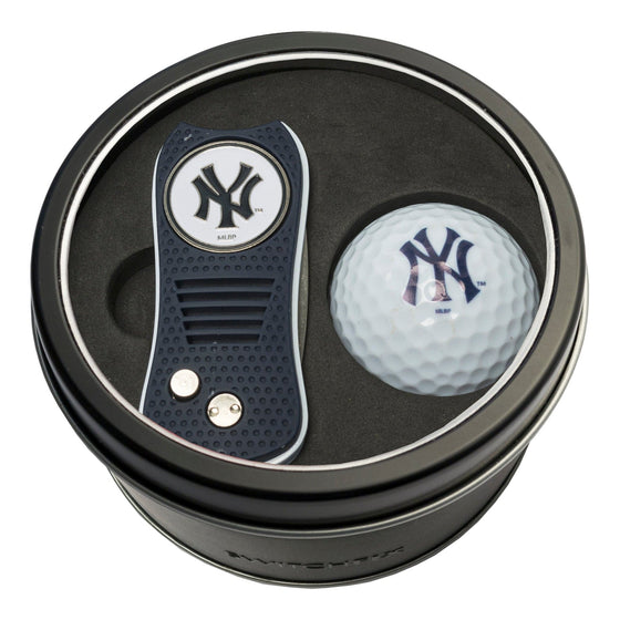 New York Yankees Tin Set - Switchfix, Golf Ball - 757 Sports Collectibles