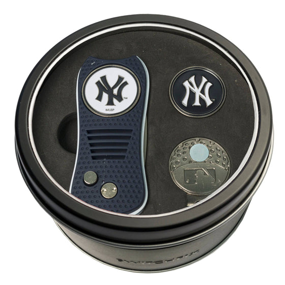 New York Yankees Tin Set - Switchfix, Cap Clip, Marker - 757 Sports Collectibles