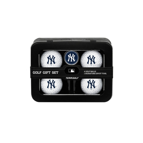 New York Yankees 4 Golf Ball And Divot Tool Set - 757 Sports Collectibles