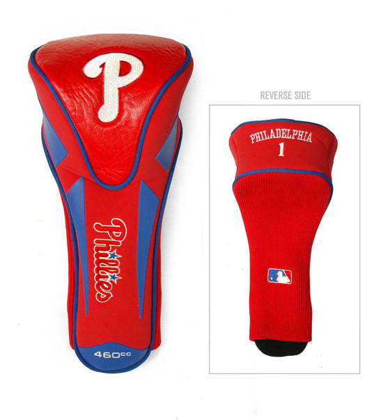 Philadelphia Phillies Single Apex Driver Head Cover - 757 Sports Collectibles