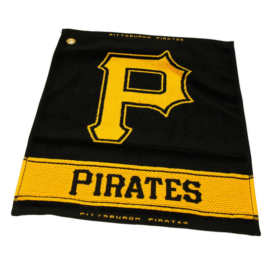 Pittsburgh Pirates Jacquard Woven Golf Towel - 757 Sports Collectibles